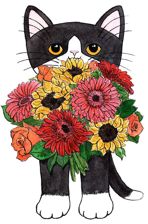 bouquet kitty
